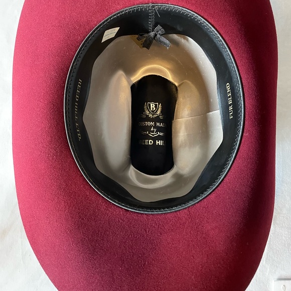 Reed Hill Western Cattleman’s crease custom made hat - Picture 8 of 10